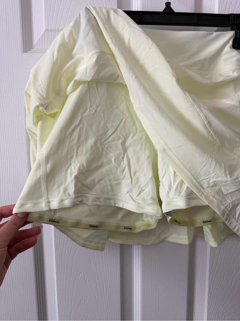 Lululemon Light Yellow Athletic Skort - Picture 4 of 5